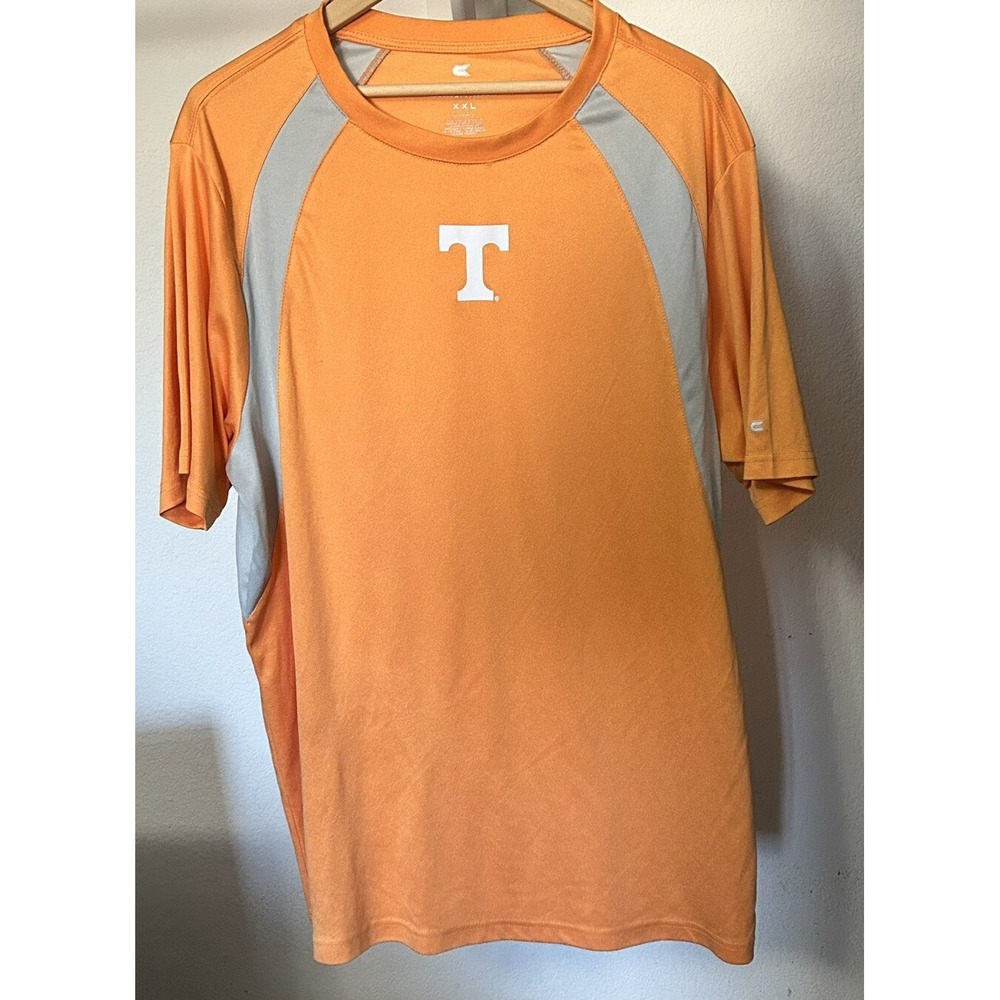 Tennessee Volunteers Men's XXL Orange Logo T-Shirt by Colosseum